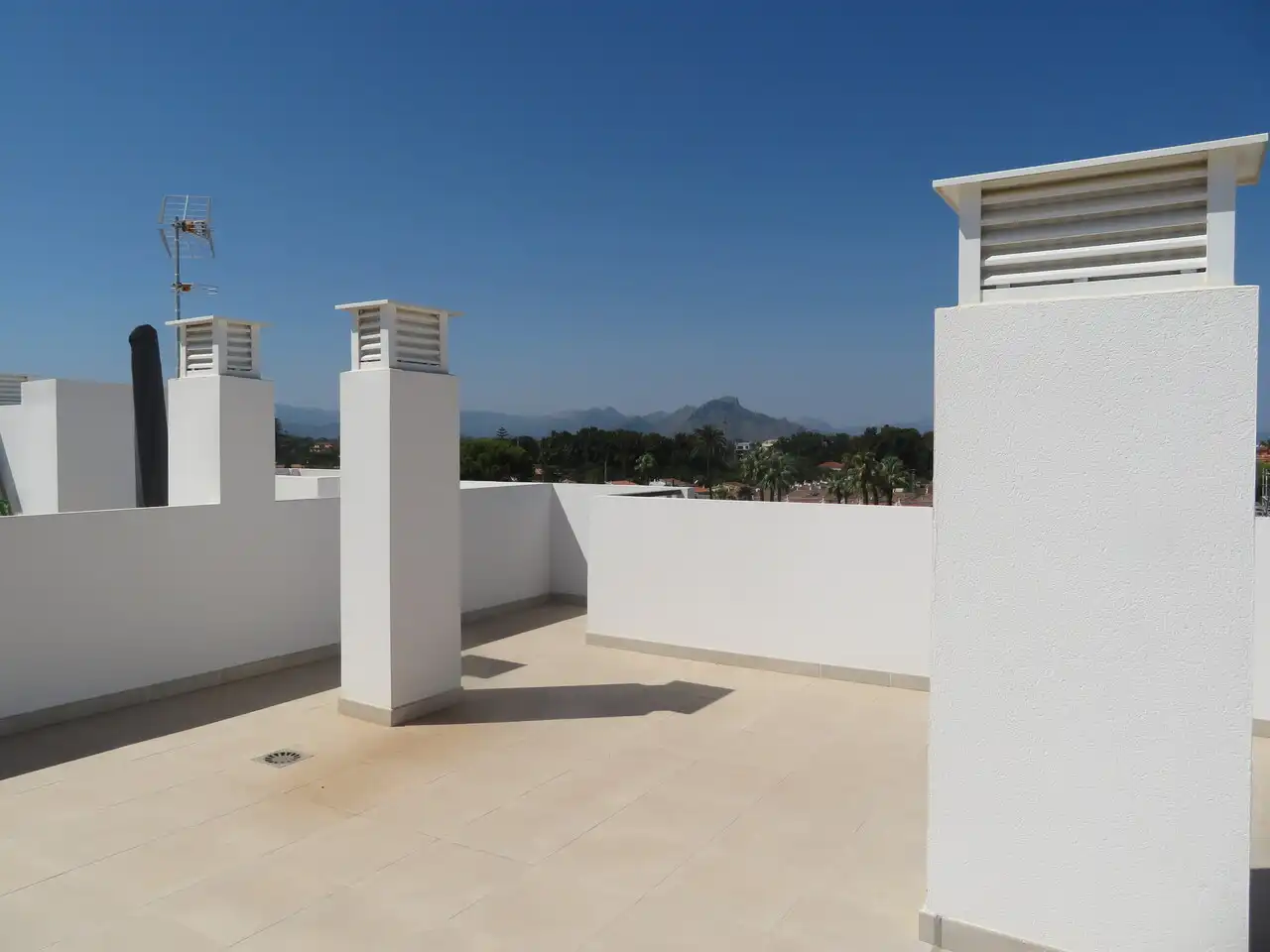 Terraza de Ático en venta en Dénia con Aire acondicionado, Terraza y Horno