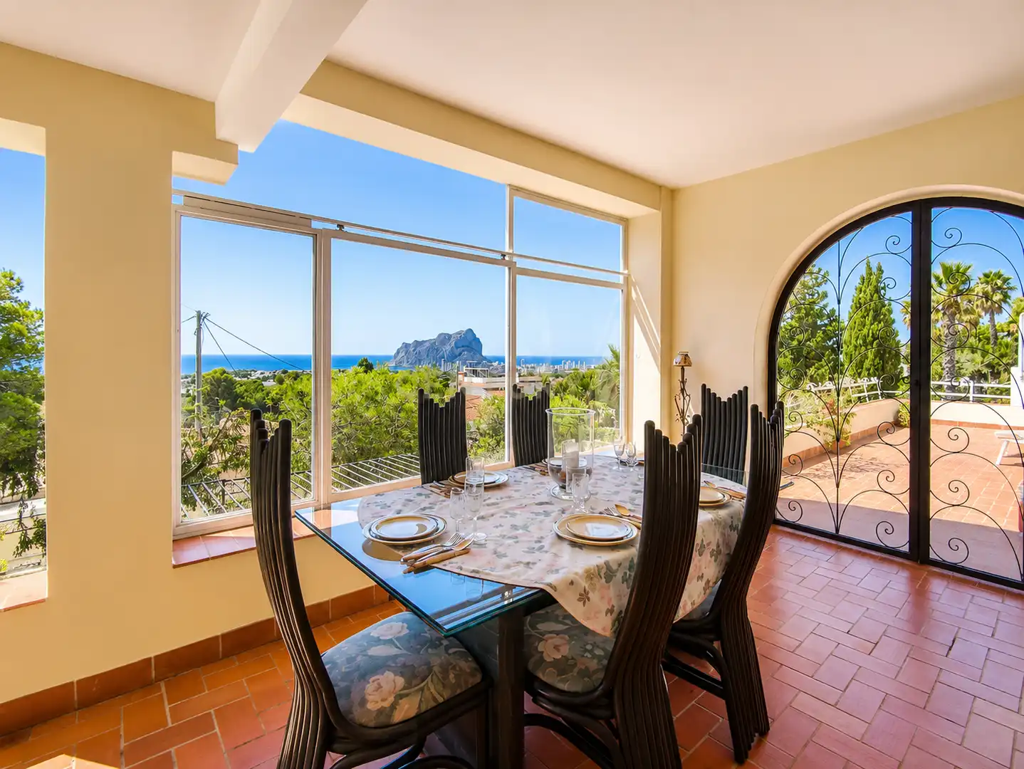 Comedor de Casa o chalet de alquiler en Benissa con Jardín privado, Horno y Lavadora