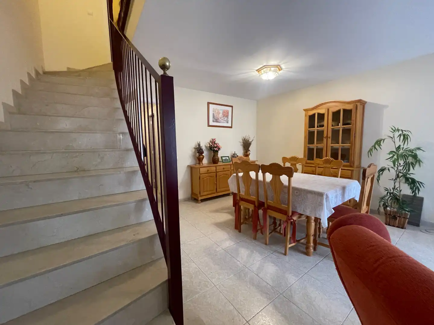 Comedor de Casa adosada en venta en Sant Joan de les Abadesses con Calefacción, Jardín privado y Trastero