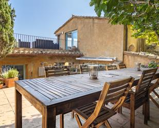 Terrasse von Country house zum verkauf in Begur mit Heizung, Privatgarten und Parkett