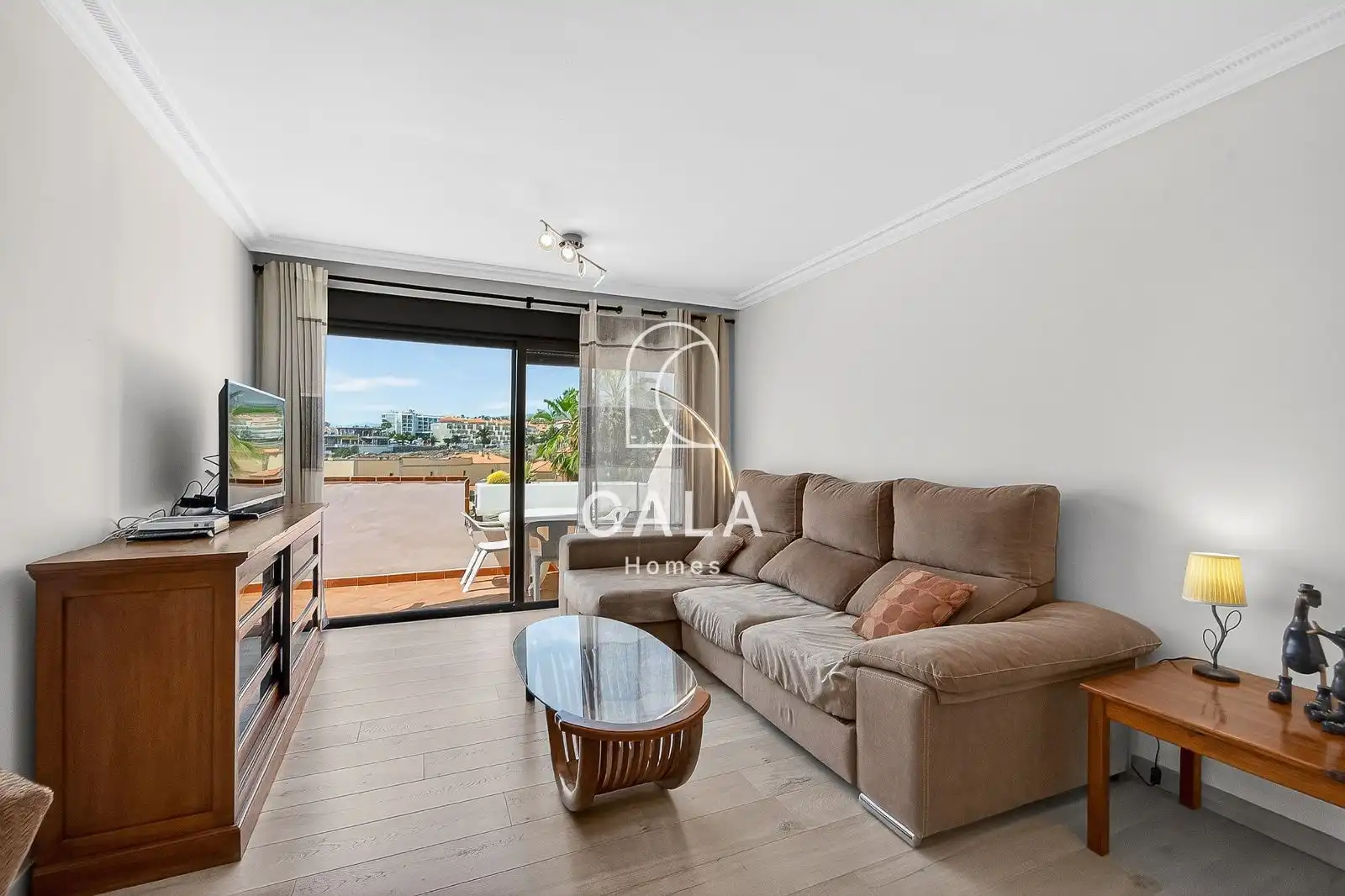 Wohnzimmer von Maisonette zum Verkauf in Adeje mit Terrasse, Schwimmbad und Möbliert