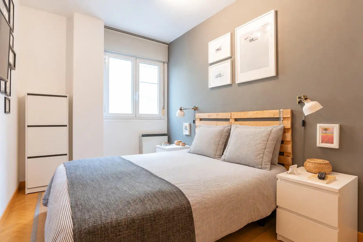 Dormitori de Apartament en venda en Barrio de Salamanca