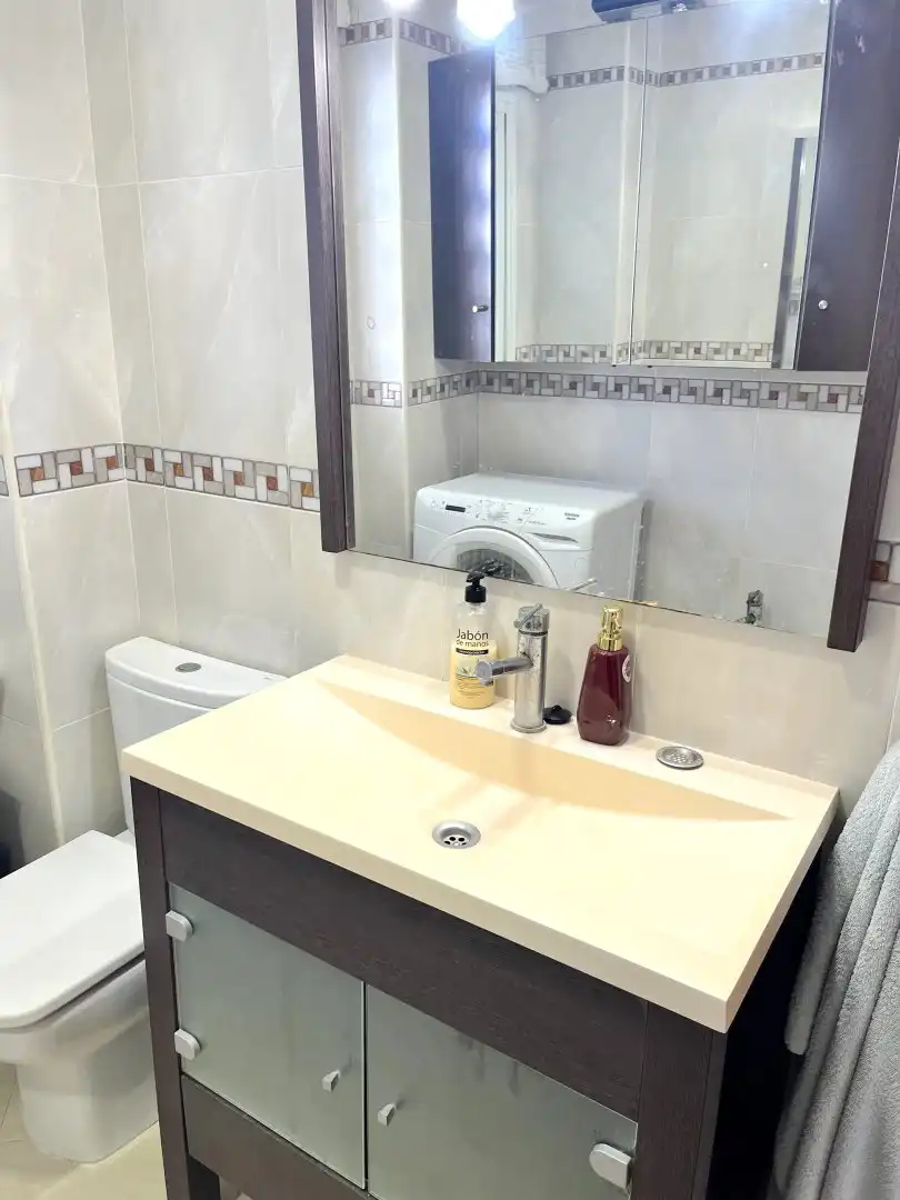 Bathroom of Flat for sale in Salobreña  with Swimming Pool, Furnished and Balcony