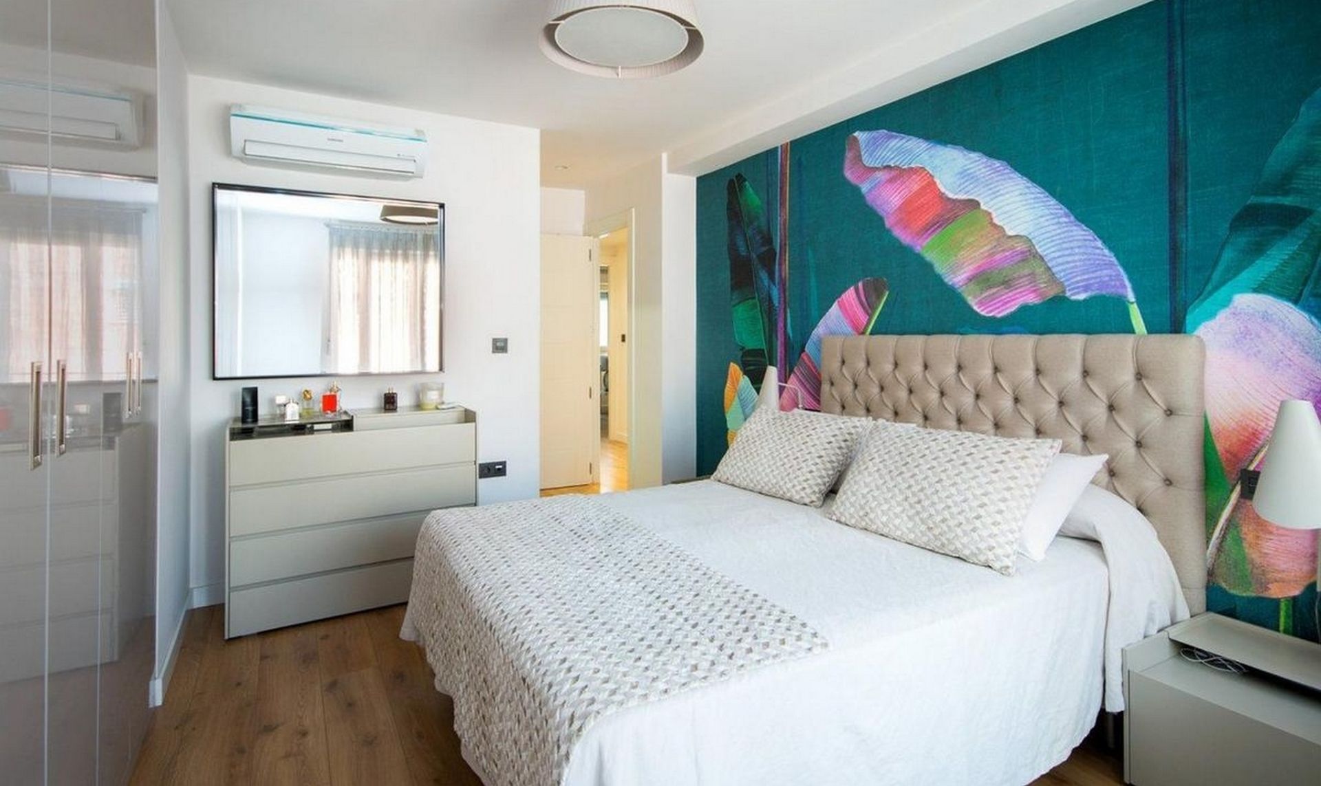 Bedroom of Flat to rent in Lloret de Mar  with Air Conditioner, Storage room and Furnished