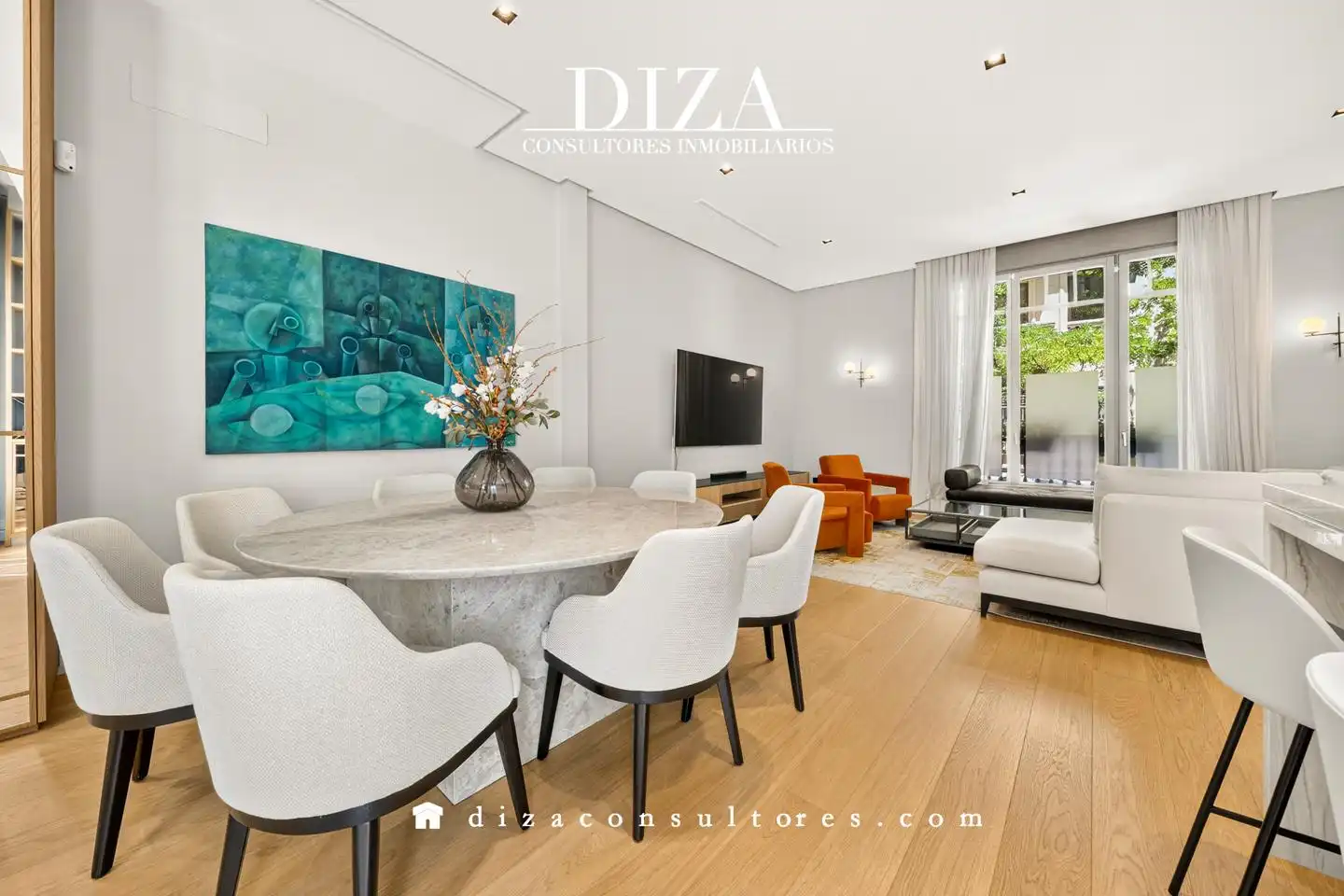 Dining room of Ground floor for rent in Madrid  with Air Conditioner and Furnished
