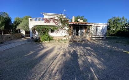 Exterior view of House or chalet for sale in Sant Carles de la Ràpita  with Air Conditioner, Terrace and Storage room
