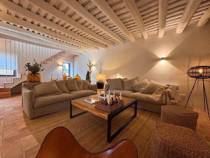 Living room of Country house for sale in La Bisbal d'Empordà