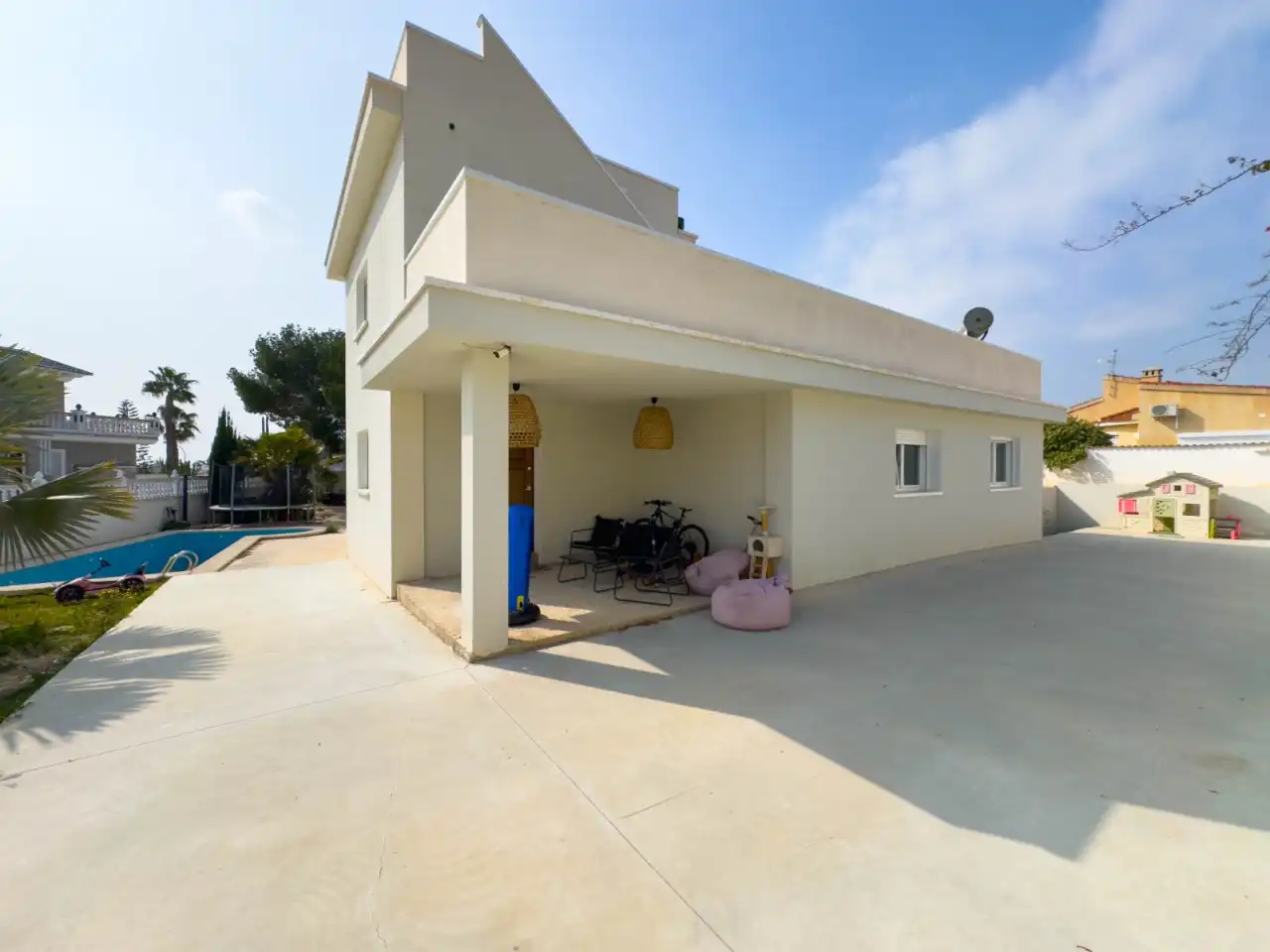 Exterior view of Houses for sale in Rojales  with Air Conditioner, Heating and Private garden