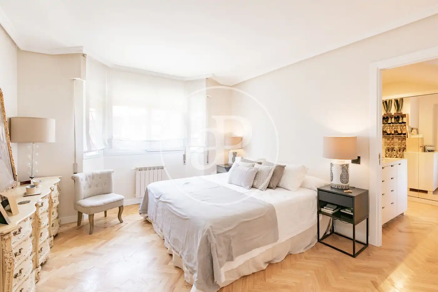 Habitación de Casa adosada de alquiler en Las Rozas de Madrid con Aire acondicionado, Calefacción y Jardín privado