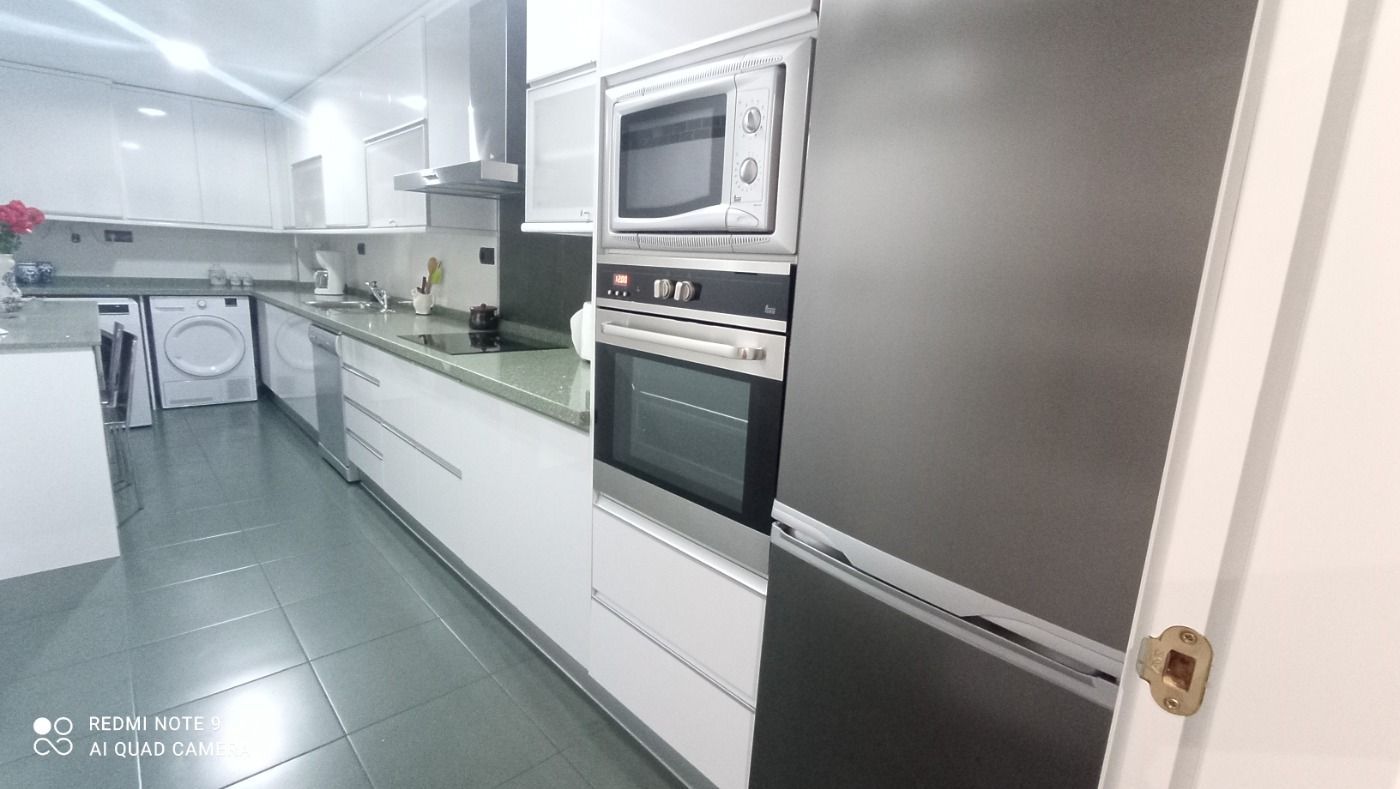 Cuina de Pis de lloguer en Alicante / Alacant amb Aire condicionat, Calefacció i Balcó