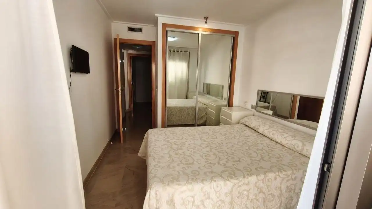 Dormitori de Apartament en venda en Oropesa del Mar / Orpesa amb Aire condicionat, Moblat i Balcó