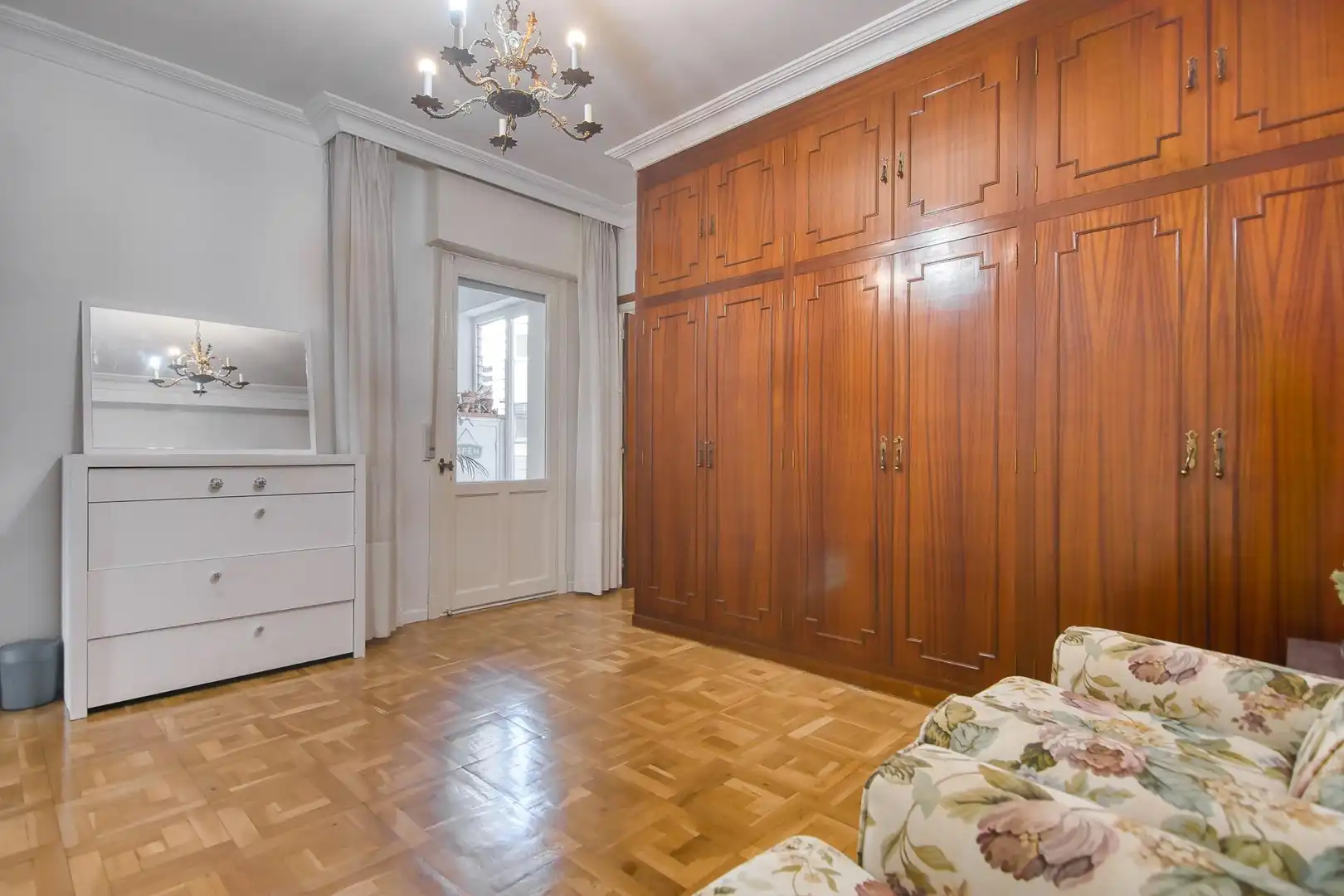 Bedroom of Flat for sale in  Pamplona / Iruña  with Heating, Storage room and Balcony