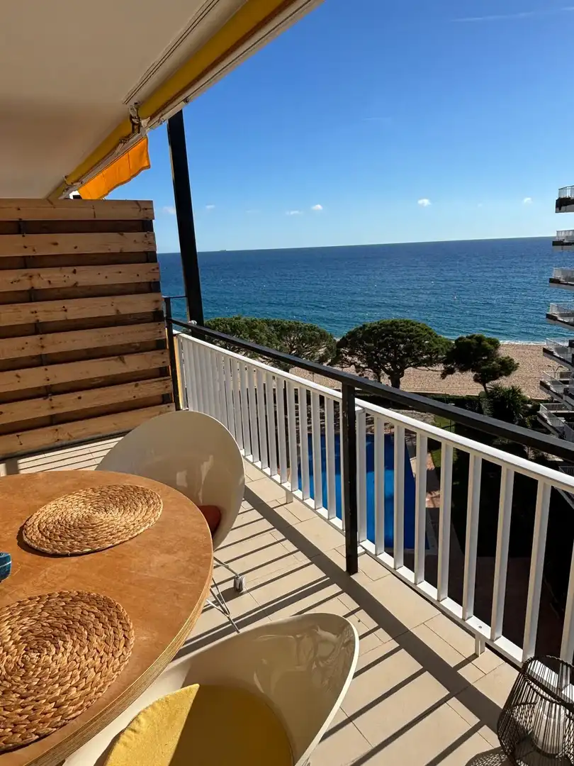 Terraza de Piso de alquiler en Lloret de Mar con Calefacción, Terraza y Amueblado