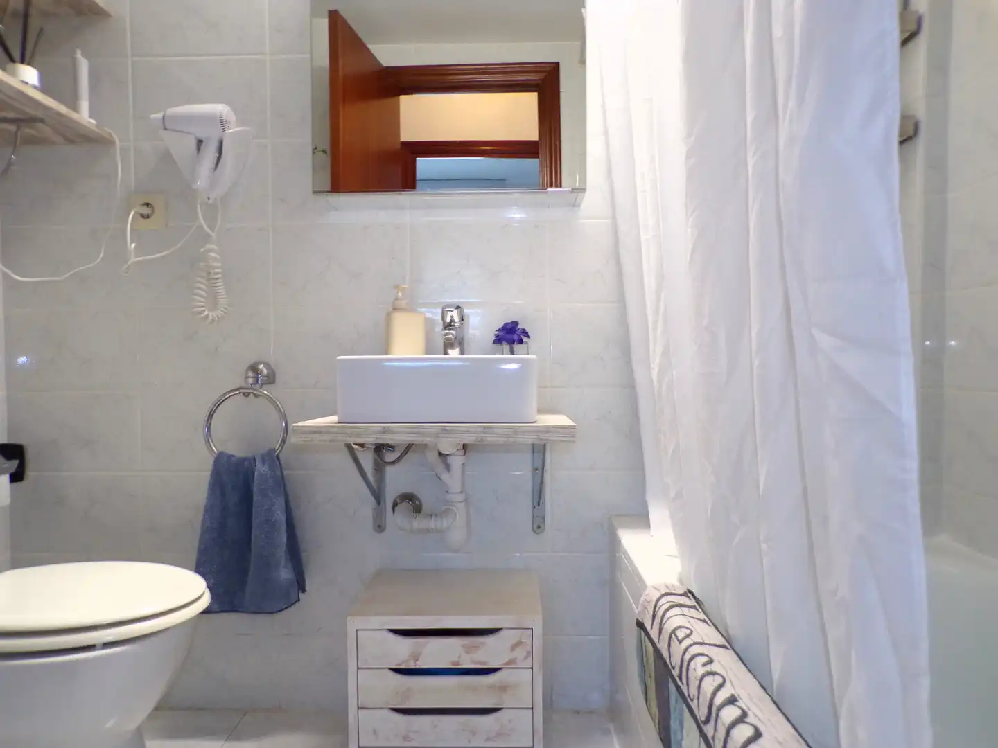 Baño de Apartamento en venta en Torredembarra con Aire acondicionado, Calefacción y Trastero