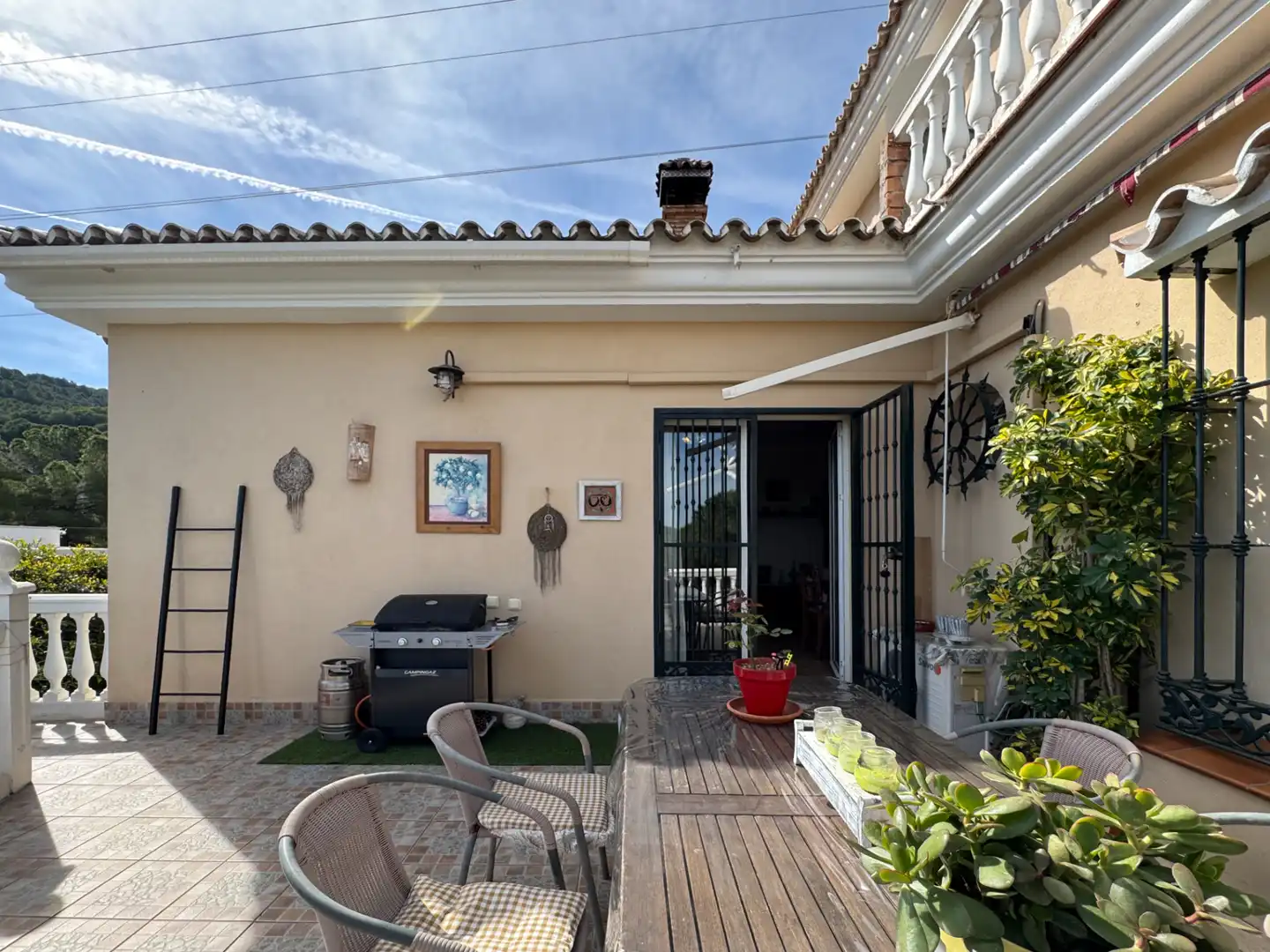 Terrassa de Casa o xalet en venda en Alhaurín de la Torre amb Aire condicionat, Calefacció i Jardí privat