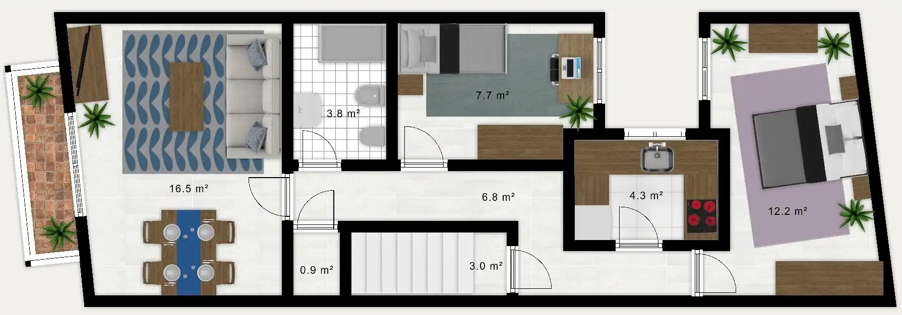 Houses for sale in Sevilla  with Air Conditioner, Terrace and Storage room