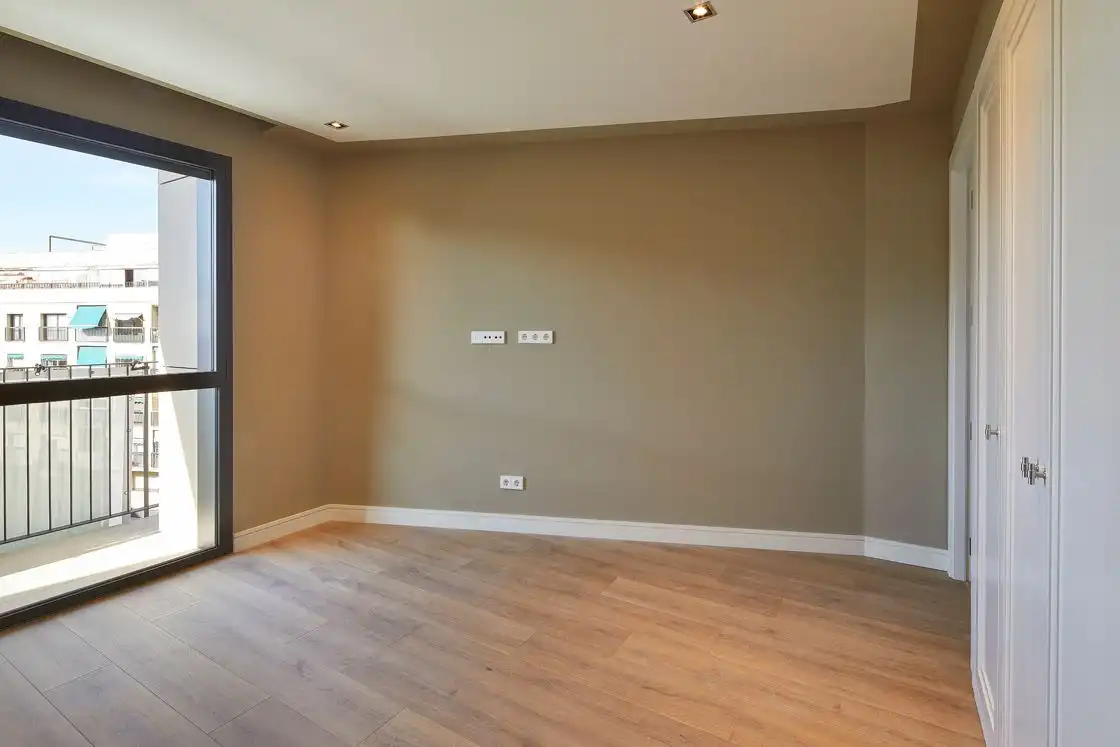 Wohnzimmer von Wohnung zur Miete in Sant Joan Despí mit Klimaanlage, Heizung und Privatgarten