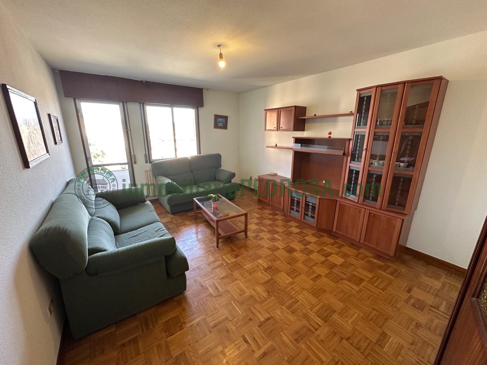 Sala d'estar de Pis en venda en Pontevedra Capital  amb Balcó