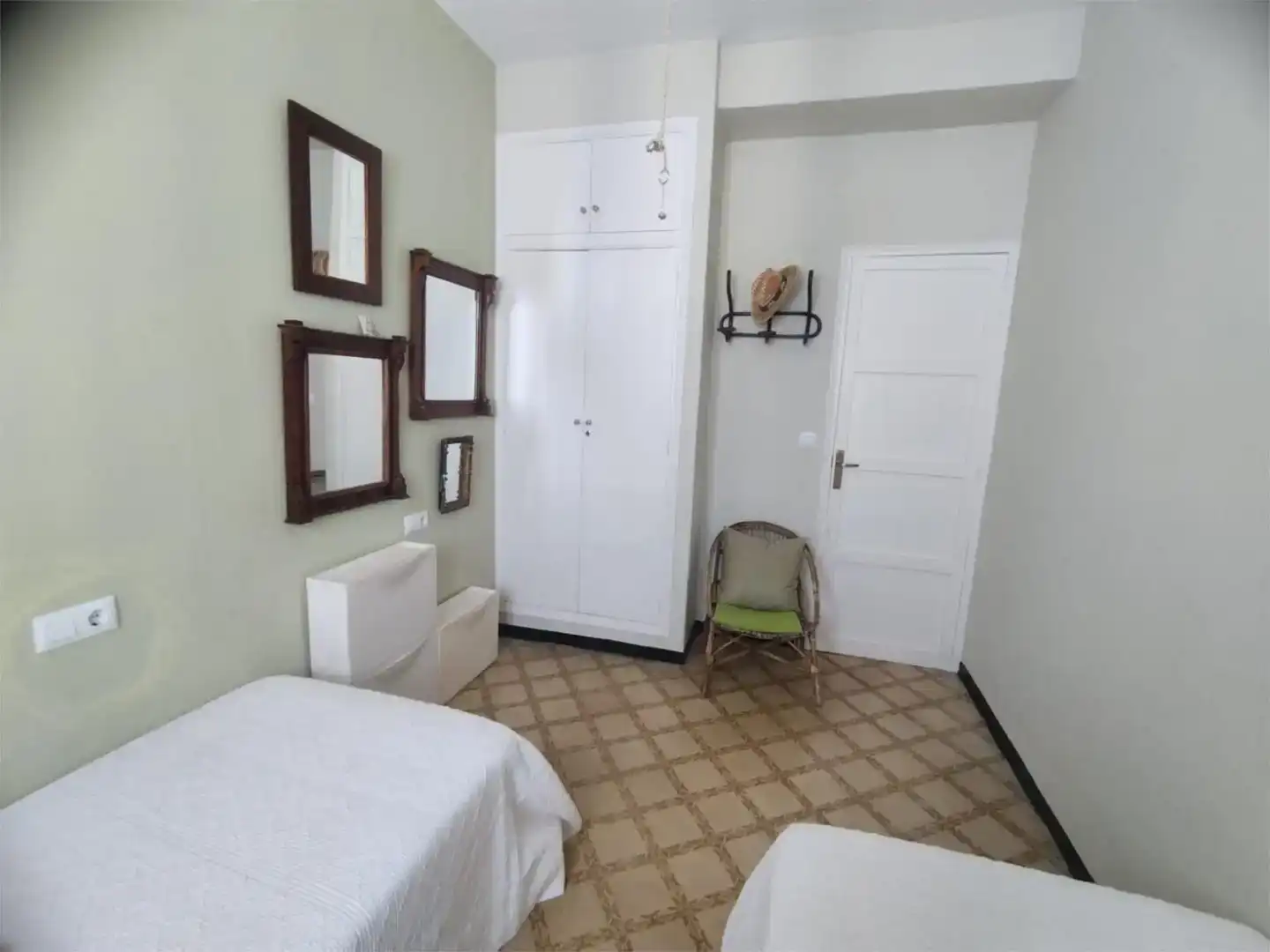 Schlafzimmer von Wohnung zur Miete in Jalance mit Klimaanlage, Möbliert und Waschmaschine