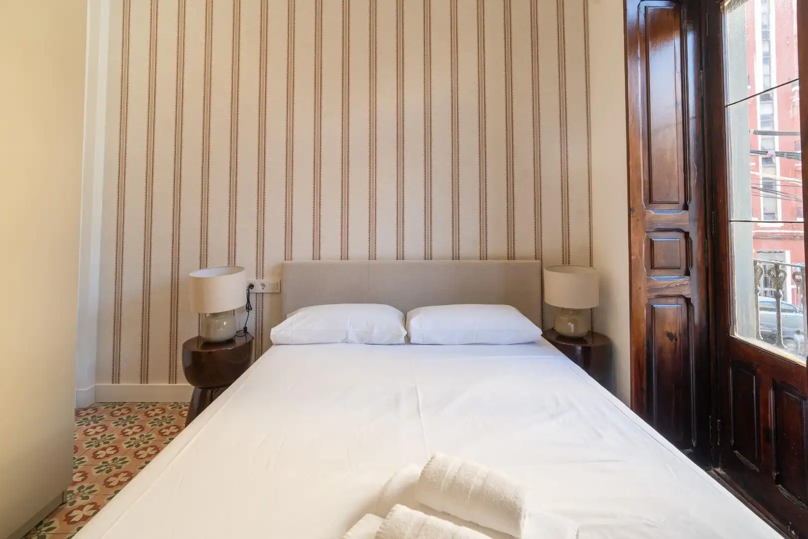 Bedroom of Flat for rent in Poblats Marítims