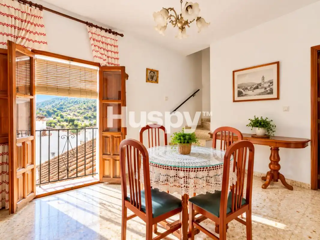 Dining room of Detached homes for sale in Almáchar, Málaga