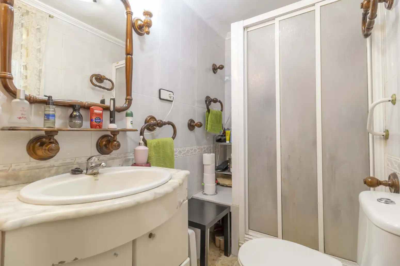 Badezimmer von Haus oder Chalet zum Verkauf in Espartinas mit Klimaanlage, Terrasse und Schwimmbad