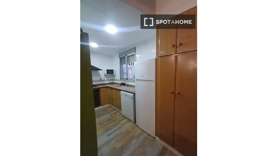 Kitchen of Flat for rent in Sueca  with Air Conditioner, Heating and Furnished