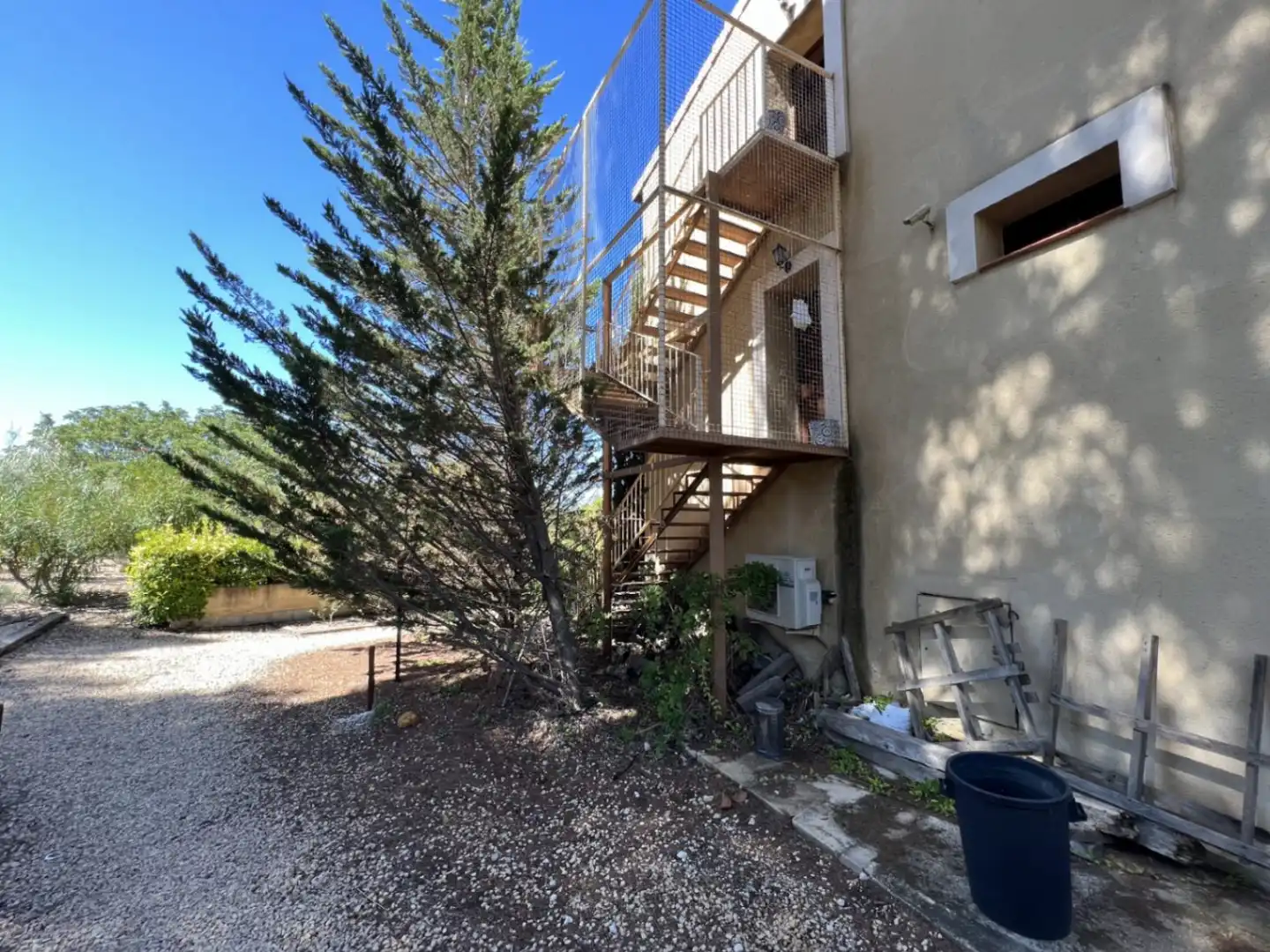 Vista exterior de Finca rústica en venta en Ibi con Aire acondicionado, Jardín privado y Trastero