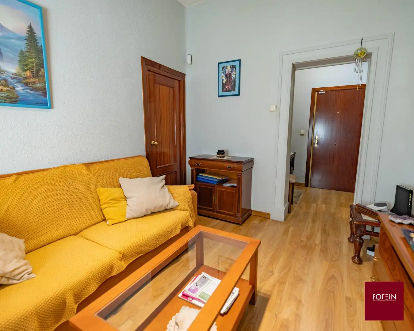 Wohnzimmer von Erdgeschoss zum Verkauf in Madrid mit Heizung