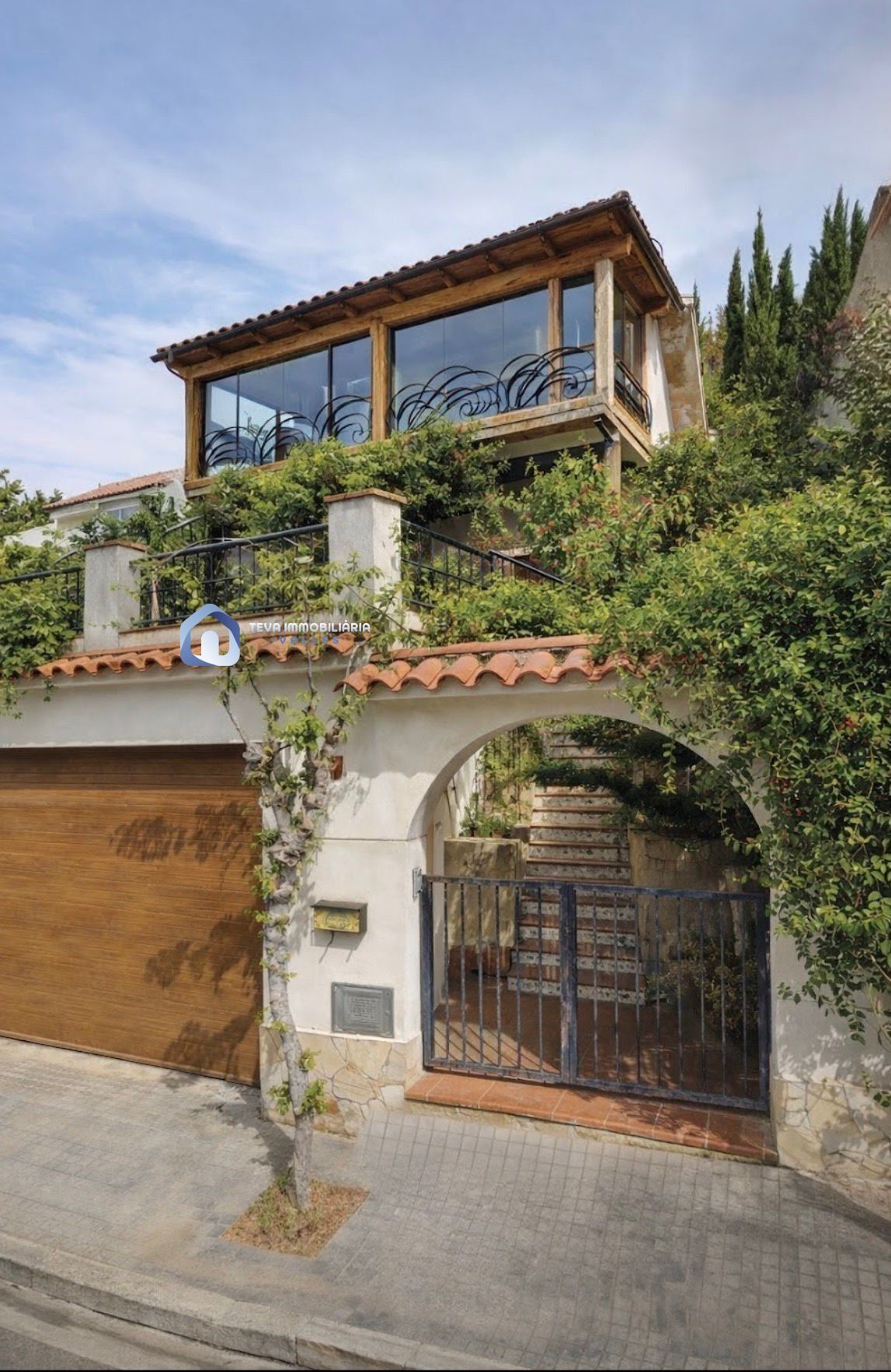 Exterior view of Houses for sale in Sant Fost de Campsentelles  with Heating, Terrace and Storage room