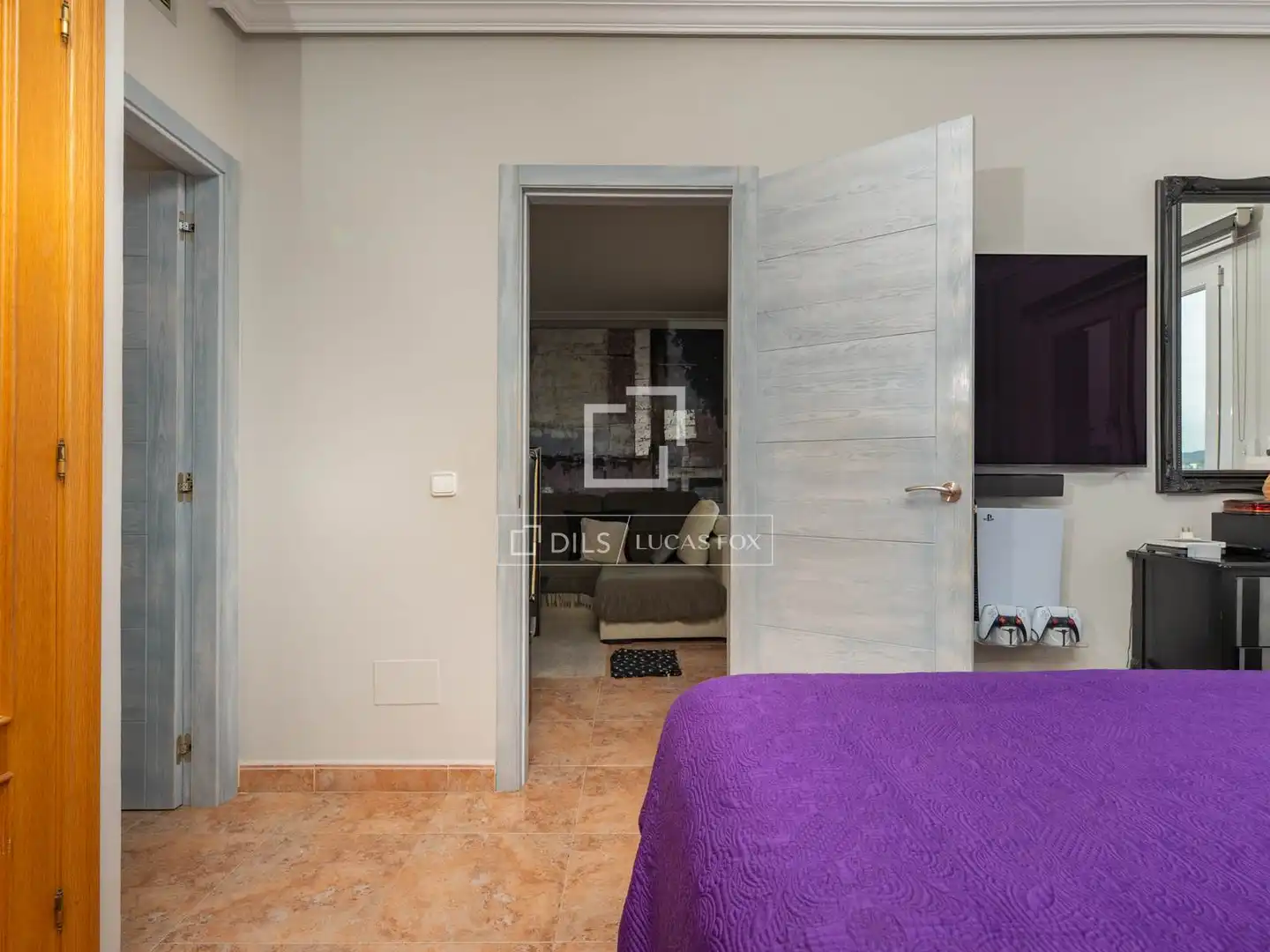 Bedroom of Flat for sale in Santa Eulària des Riu  with Air Conditioner and Furnished