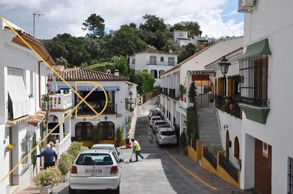 Exterior view of Houses for sale in Benahavís  with Air Conditioner, Heating and Private garden