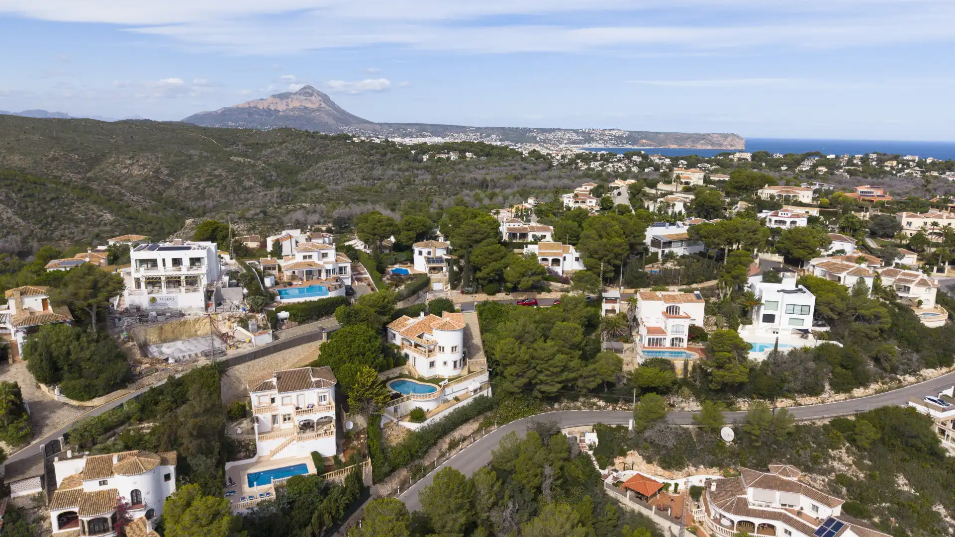 Exterior view of Houses for sale in Jávea / Xàbia  with Heating, Private garden and Terrace