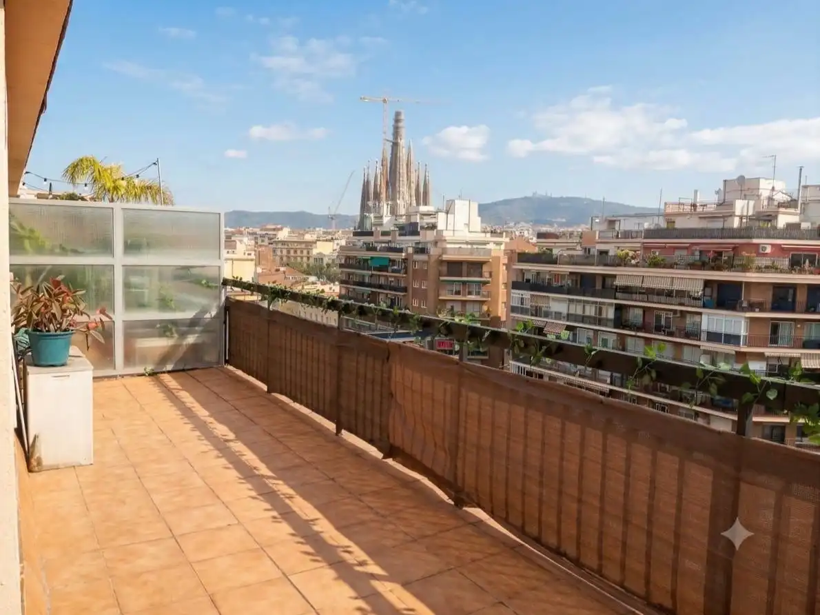 Terraza de Ático en venta en  Barcelona Capital con Aire acondicionado, Terraza y Balcón