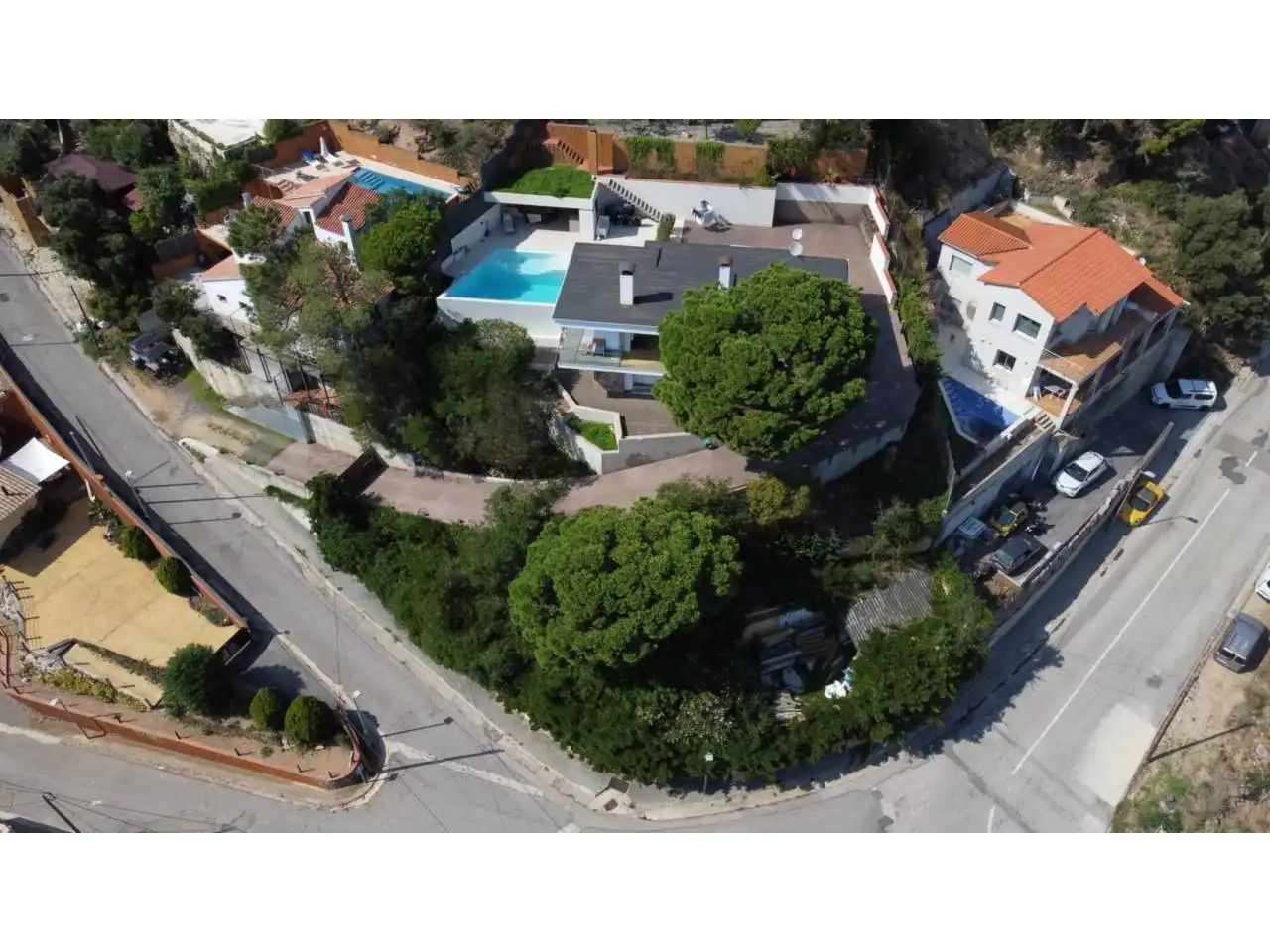 Exterior view of Houses for sale in Lloret de Mar  with Air Conditioner, Heating and Private garden