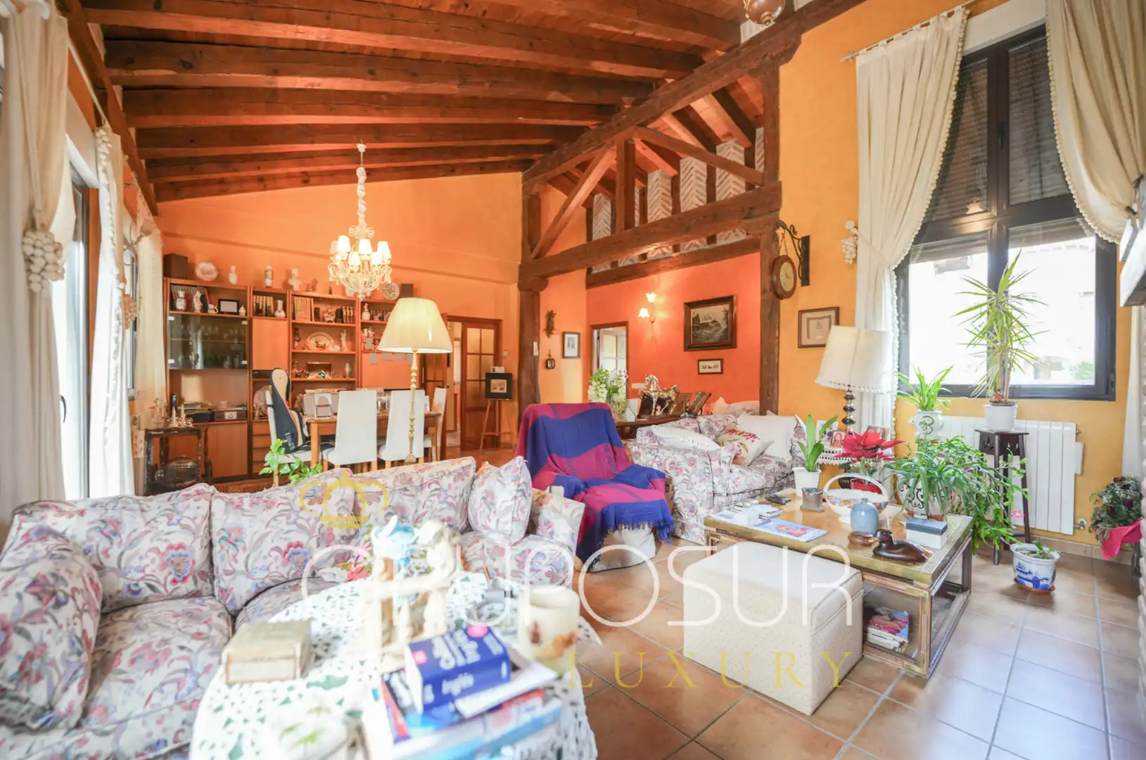 Sala de estar de Casa o chalet en venta en Boecillo con Calefacción, Jardín privado y Terraza