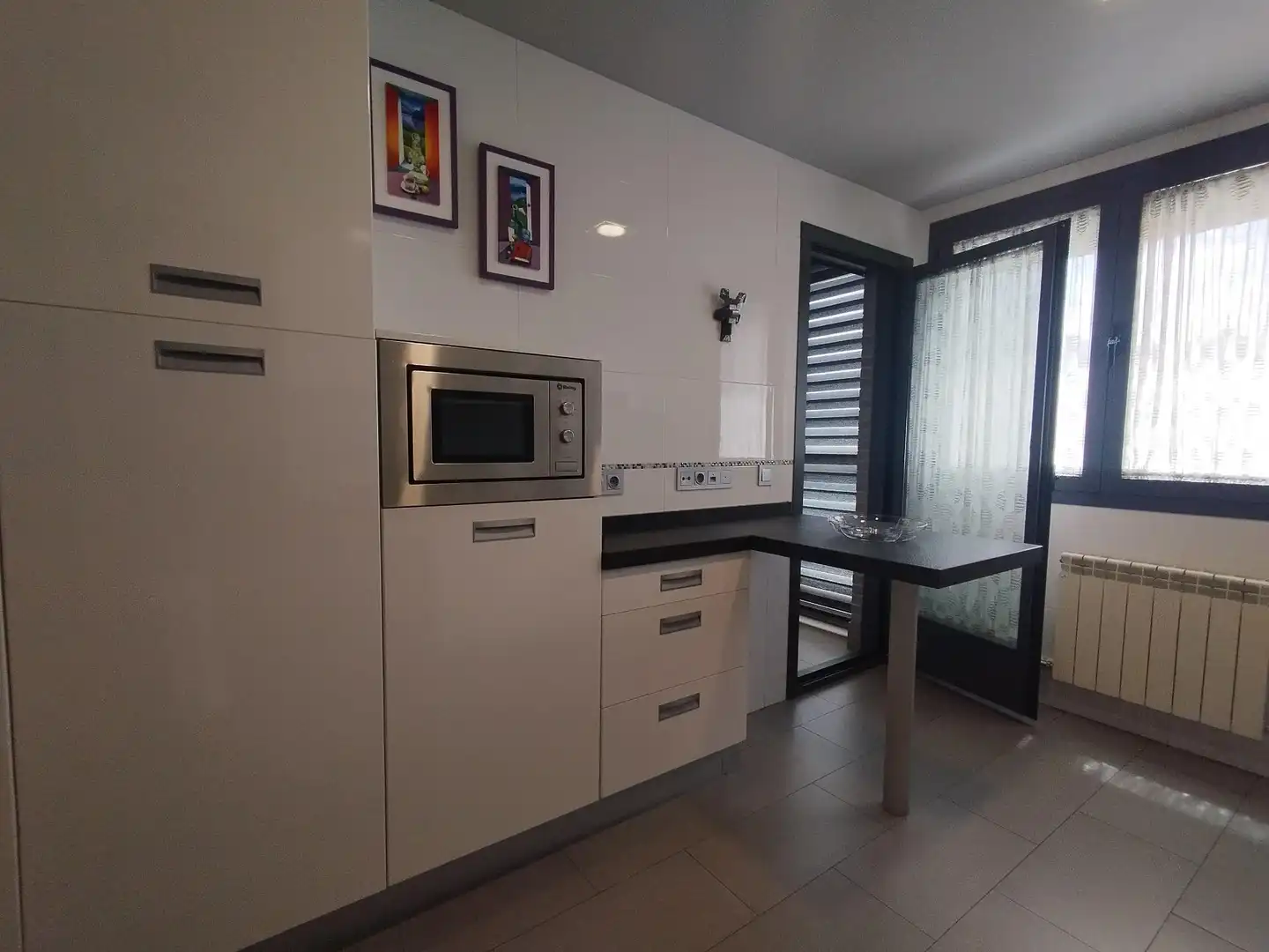 Cocina de Piso de alquiler en Valladolid con Calefacción, Parquet y Amueblado