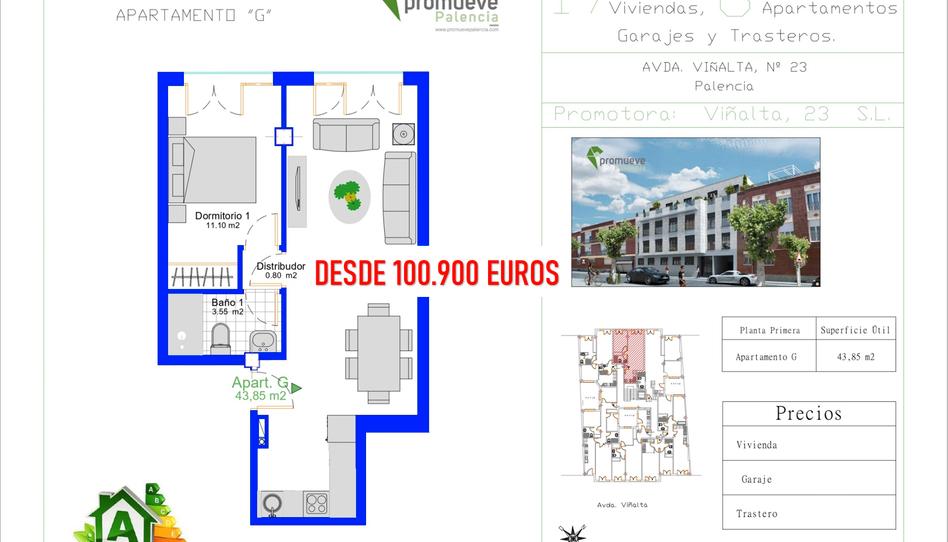 Photo 1 of Apartment for sale in Avenida Viñalta, 23, Allende el Río, Palencia