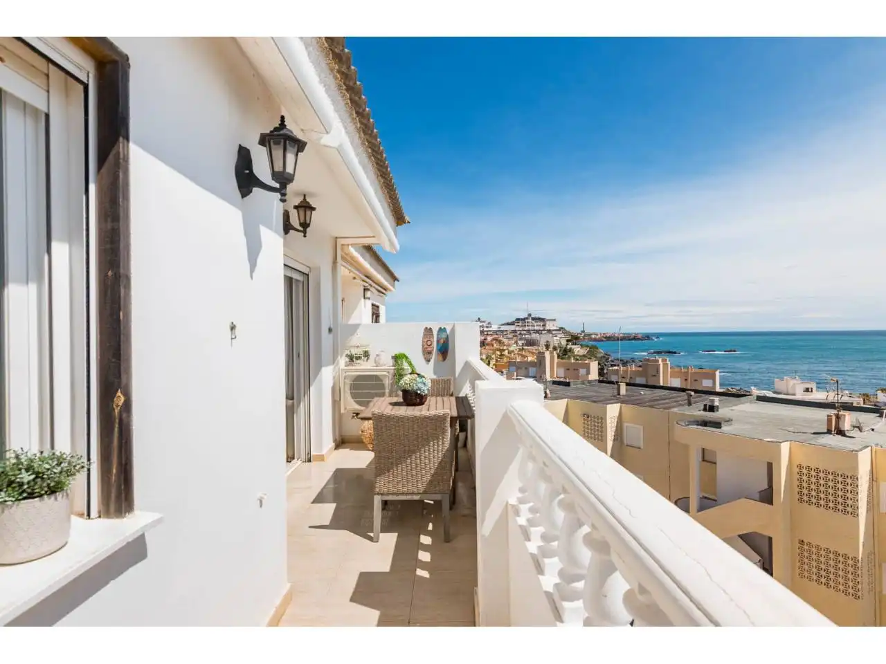 Balcony of Flat for sale in Cartagena  with Air Conditioner, Terrace and Storage room
