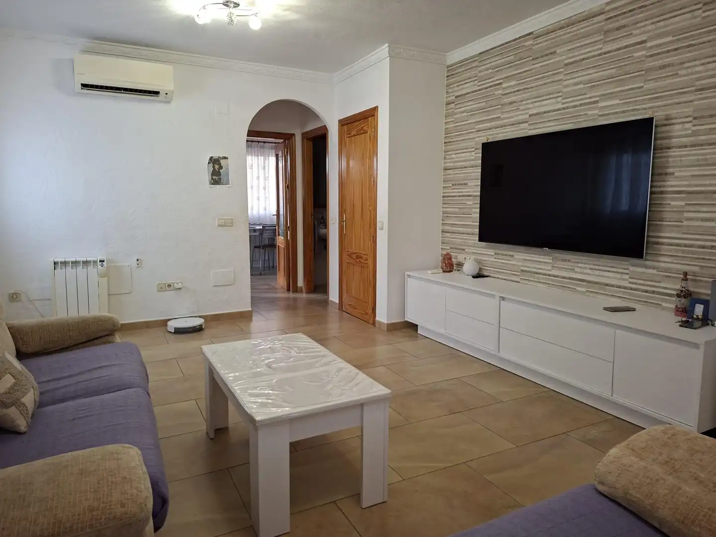 Sala d'estar de Dúplex de lloguer en Murcia amb Aire condicionat, Calefacció i Terrassa