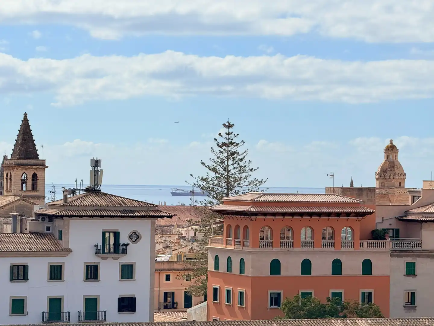 Vista exterior de Ático en venta en  Palma de Mallorca con Aire acondicionado y Terraza
