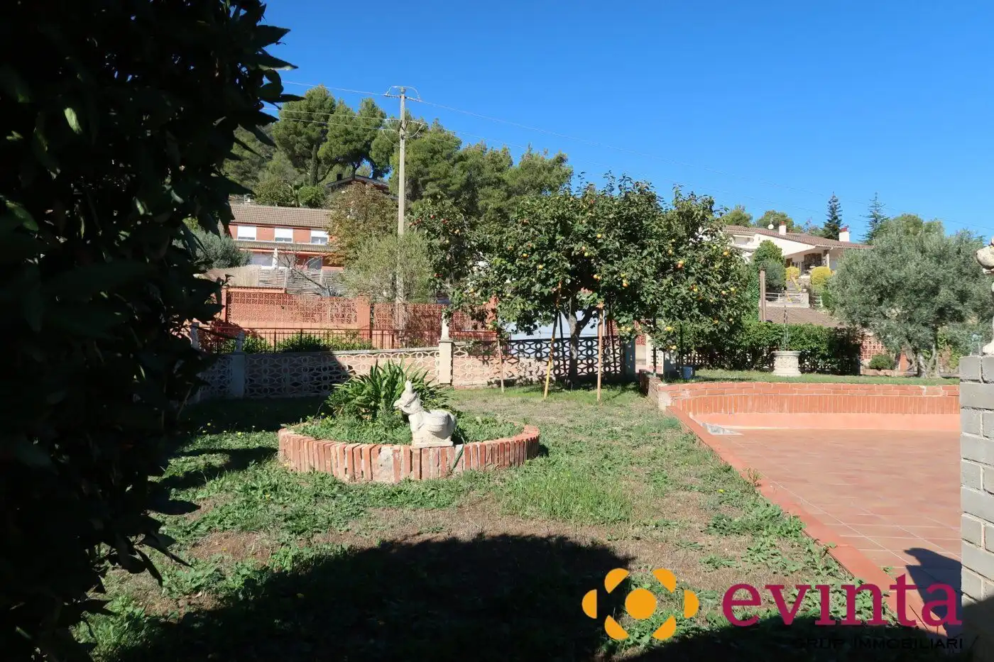 Jardín de Casa o chalet en venta en Vallirana con Calefacción, Jardín privado y Trastero