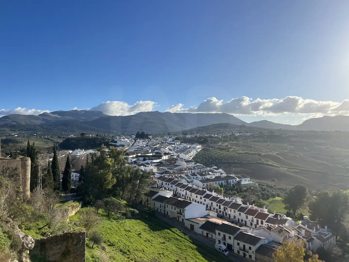 Vista exterior de Pis en venda en Ronda amb Aire condicionat i Terrassa