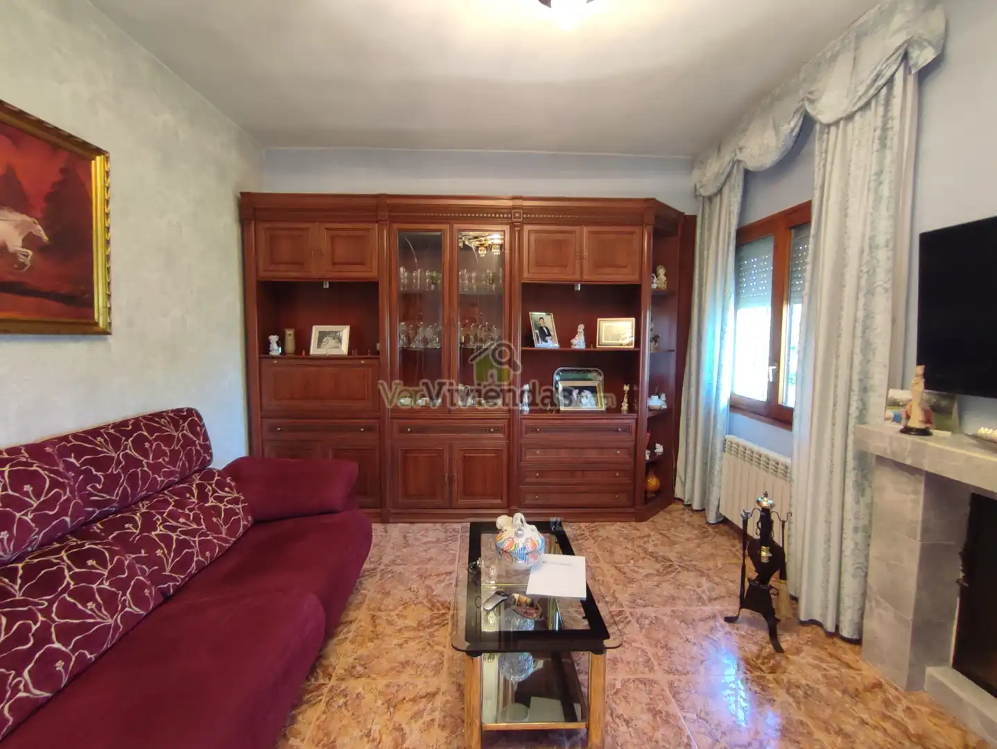 Sala de estar de Casa o chalet en venta en Vallirana con Calefacción, Jardín privado y Terraza