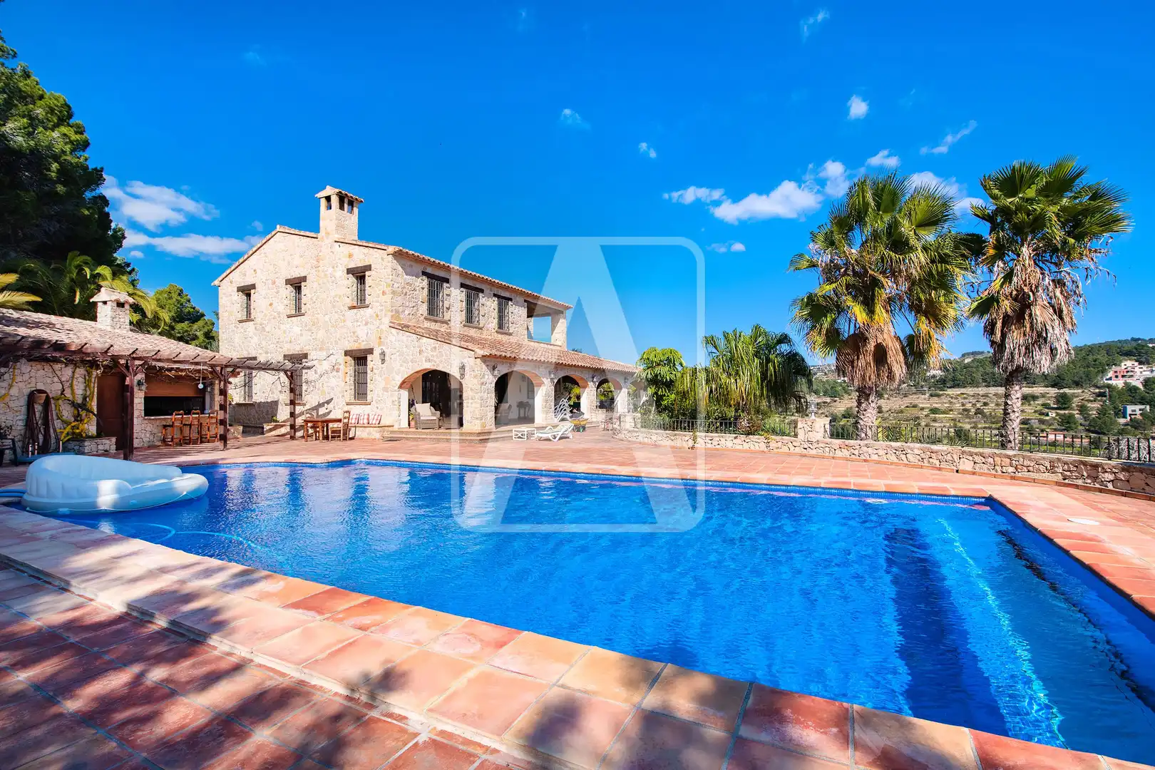 Piscina de Finca rústica en venta en Benissa con Calefacción, Jardín privado y Terraza