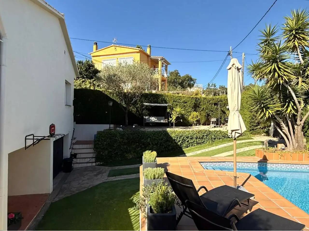 Jardí de Casa o xalet en venda en Lloret de Mar amb Aire condicionat, Calefacció i Jardí privat