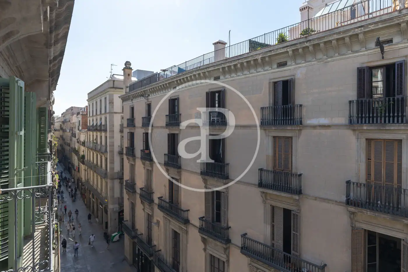 Vista exterior de Pis de lloguer en Barcelona amb Aire condicionat, Calefacció i Terrassa