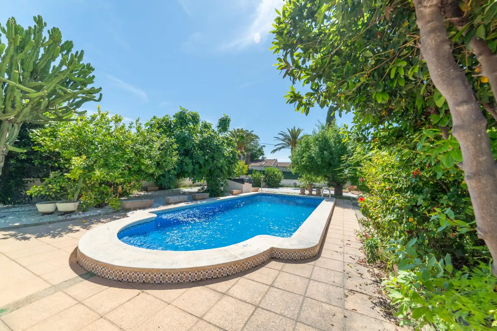 Piscina de Casa o xalet en venda en San Javier amb Calefacció, Jardí privat i Terrassa