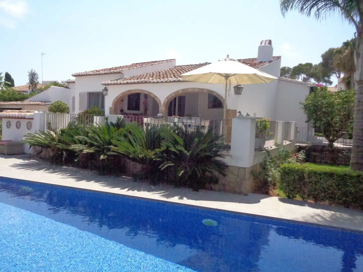Piscina de Casa o xalet en venda en Jávea / Xàbia amb Aire condicionat, Calefacció i Jardí privat