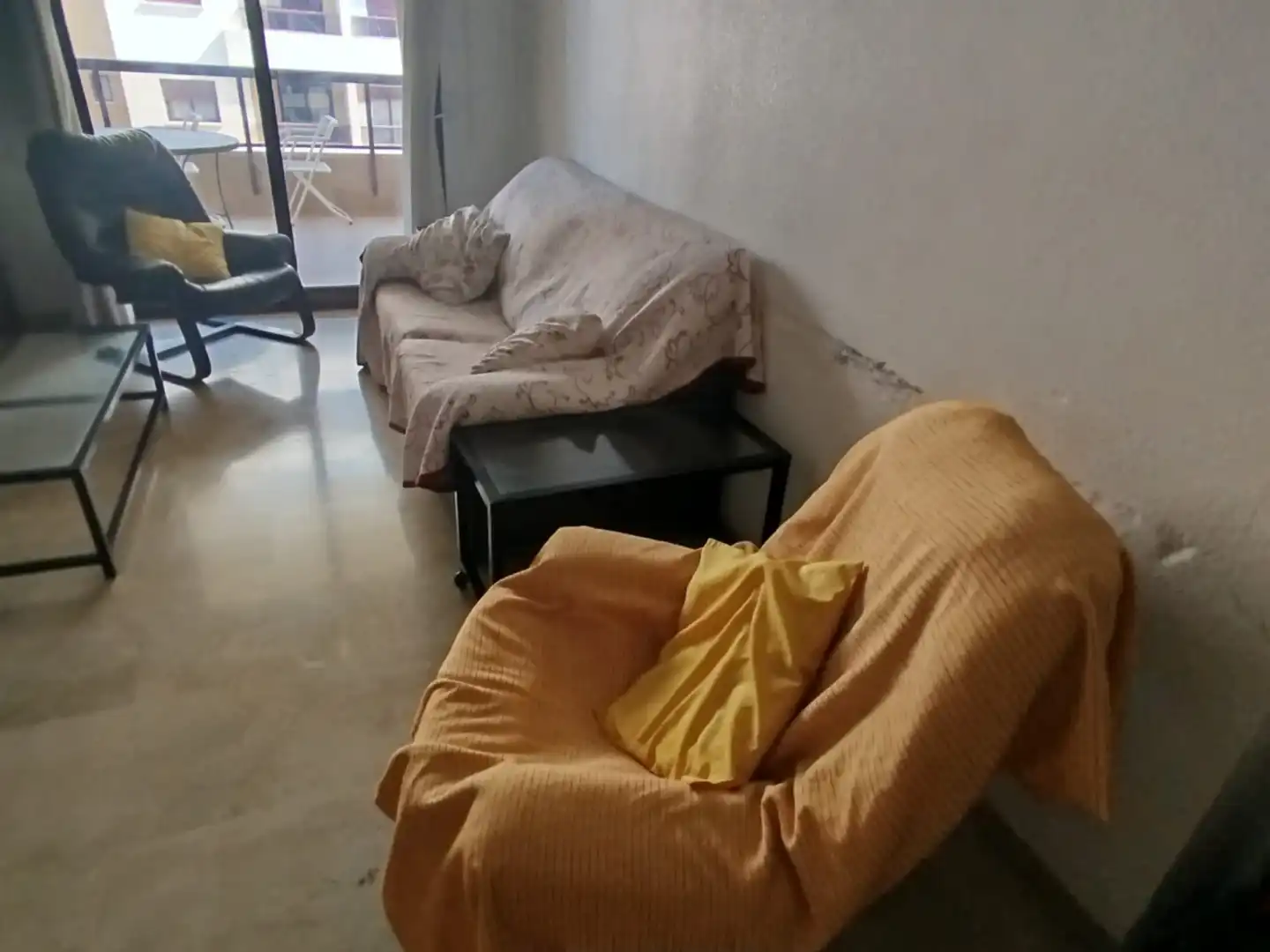 Sala d'estar de Pis de lloguer en Murcia amb Aire condicionat, Calefacció i Terrassa